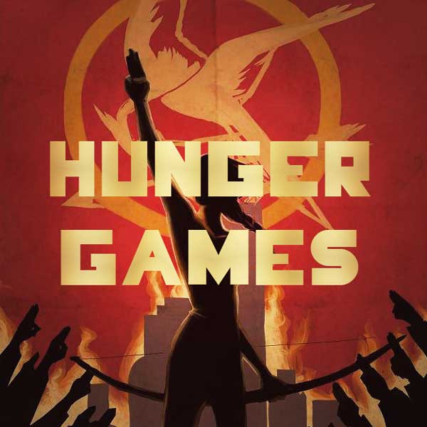 Hunger Games Archery Tag character party