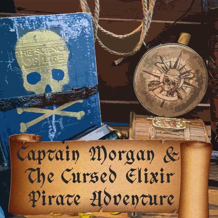 Captain Morgan & The Cursed Elixir character party
